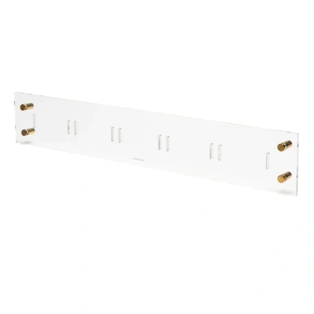 Russell + Hazel Acrylic Wall Valet, Accessory Cup - Picture 1 of 12